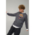 Sweatshirt men's OVERSIZE /no flis/