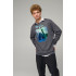Світшот чоловічий OVERSIZE /no flis/