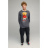Свитшот мужской OVERSIZE /no flis/