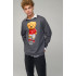 Свитшот мужской OVERSIZE /no flis/