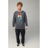 Світшот чоловічий OVERSIZE /no flis/