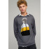 Світшот чоловічий OVERSIZE /no flis/