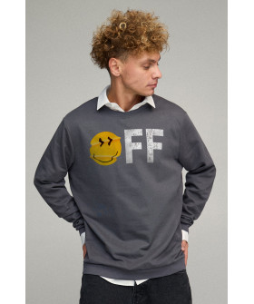 Свитшот мужской OVERSIZE /no flis/