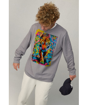 Світшот чоловічий OVERSIZE /no flis/