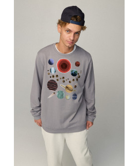 Свитшот мужской OVERSIZE /no flis/