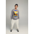 Свитшот мужской OVERSIZE /no flis/