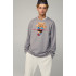 Світшот чоловічий OVERSIZE /no flis/
