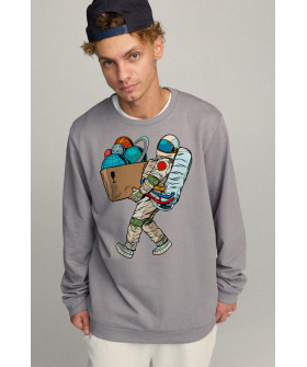 Свитшот мужской OVERSIZE /no flis/