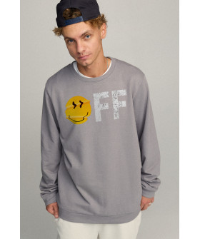 Sweatshirt men's OVERSIZE /no flis/