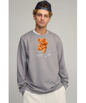 Свитшот мужской OVERSIZE /no flis/