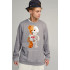 Свитшот мужской OVERSIZE /no flis/