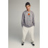Світшот чоловічий OVERSIZE /no flis/