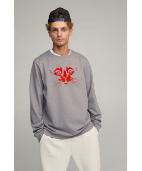 Свитшот мужской OVERSIZE /no flis/