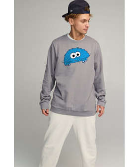 Світшот чоловічий OVERSIZE /no flis/