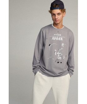 Свитшот мужской OVERSIZE /no flis/