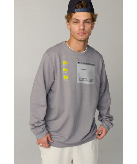 Світшот чоловічий OVERSIZE /no flis/