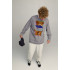 Свитшот мужской OVERSIZE /no flis/