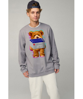 Свитшот мужской OVERSIZE /no flis/