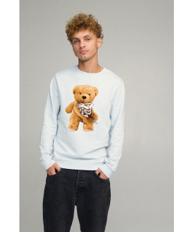 Men's sweatshirt BASIC /no flis/