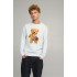 Men's sweatshirt BASIC /no flis/