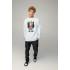 Sweatshirt men's OVERSIZE /no flis/