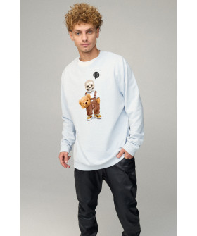 Світшот чоловічий OVERSIZE /no flis/