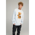 Світшот чоловічий OVERSIZE /no flis/