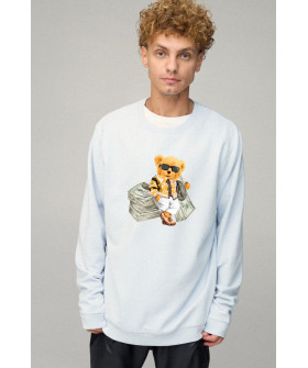Світшот чоловічий OVERSIZE /no flis/