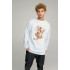 Свитшот мужской OVERSIZE /no flis/
