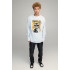 Світшот чоловічий OVERSIZE /no flis/