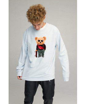 Sweatshirt men's OVERSIZE /no flis/