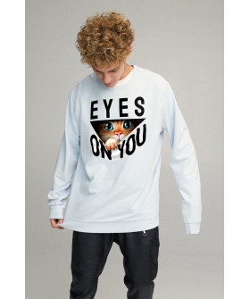 Світшот чоловічий OVERSIZE /no flis/