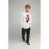 Світшот чоловічий OVERSIZE /no flis/