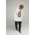 Світшот чоловічий OVERSIZE /no flis/