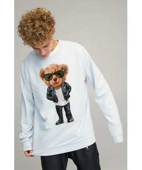 Свитшот мужской OVERSIZE /no flis/