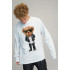 Свитшот мужской OVERSIZE /no flis/