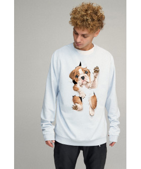 Свитшот мужской OVERSIZE /no flis/