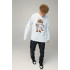 Sweatshirt men's OVERSIZE /no flis/
