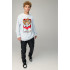 Світшот чоловічий OVERSIZE /no flis/