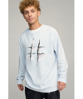 Свитшот мужской OVERSIZE /no flis/