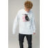 Світшот чоловічий OVERSIZE /no flis/