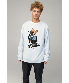 Свитшот мужской OVERSIZE /no flis/