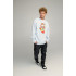 Sweatshirt men's OVERSIZE /no flis/