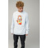 Sweatshirt men's OVERSIZE /no flis/