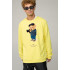 Світшот чоловічий OVERSIZE /no flis/