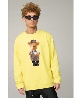 Світшот чоловічий OVERSIZE /no flis/