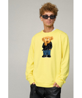 Світшот чоловічий OVERSIZE /no flis/