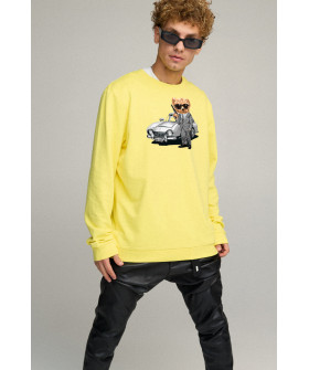 Свитшот мужской OVERSIZE /no flis/
