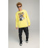Світшот чоловічий OVERSIZE /no flis/