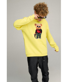 Sweatshirt men's OVERSIZE /no flis/